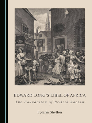 cover image of Edward Long's Libel of Africa